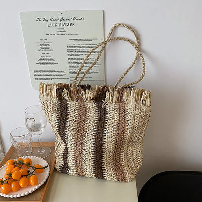 Coastal Stripe Tote