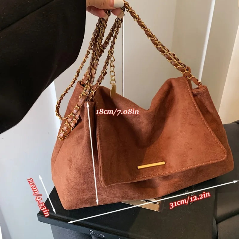Vienna Suede Tote