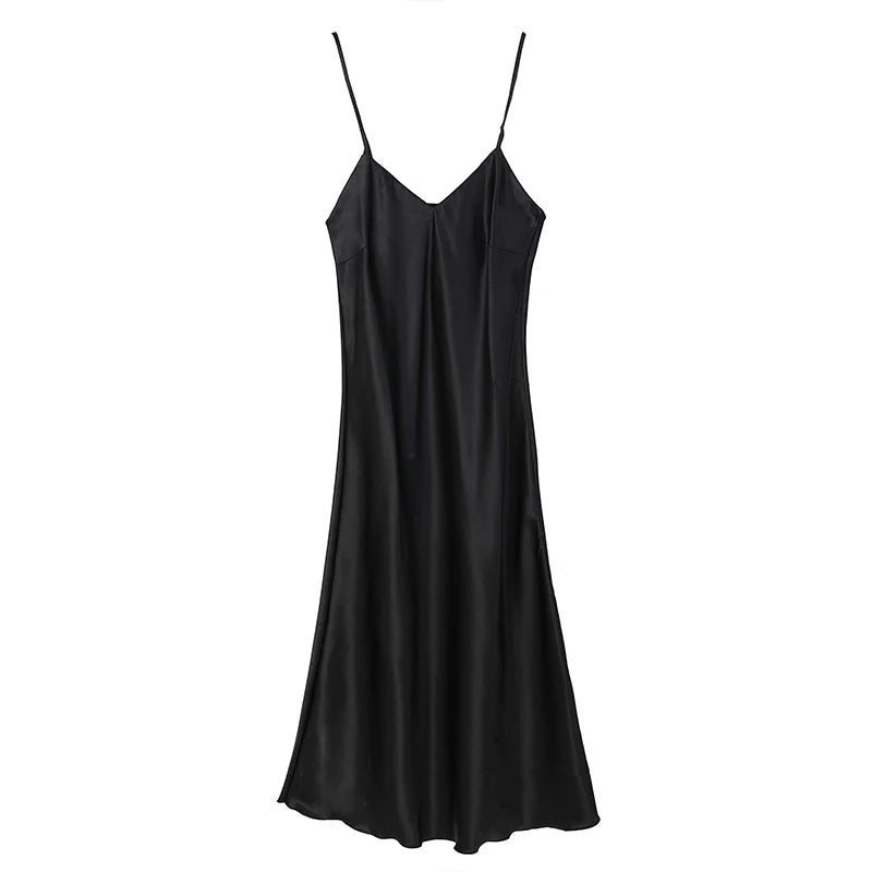 Luna Satin Slip Nightdress