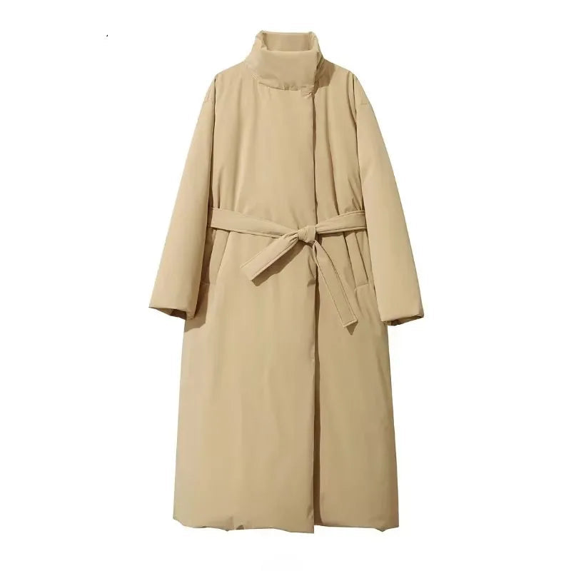Victoria Belted Down Coat