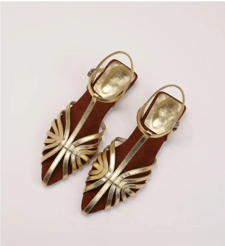The Valentina T-Strap Sandals
