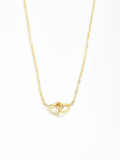 Amora Twin Heart Necklace
