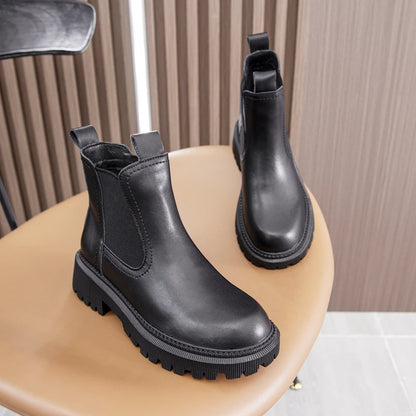 Harper Leather Chelsea Boots