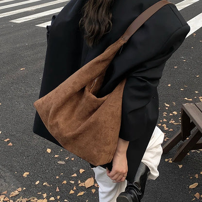 Sierra Suede Hobo Bag