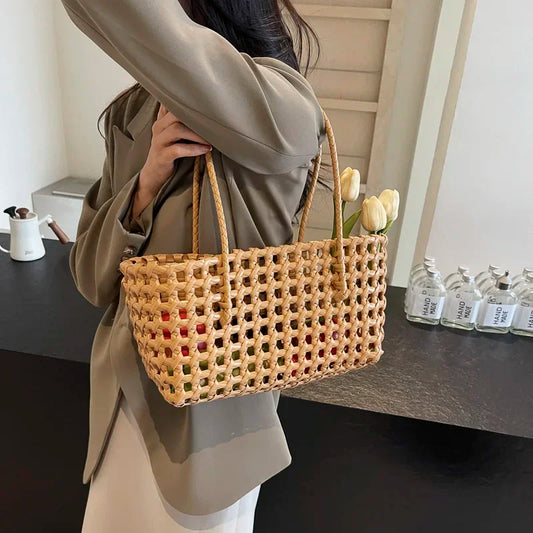 Coastal Woven Tote