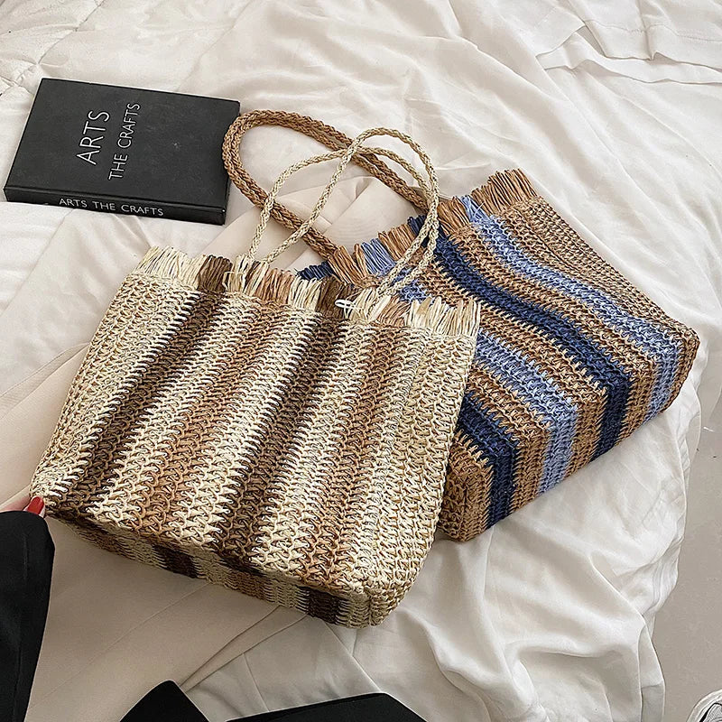 Coastal Stripe Tote