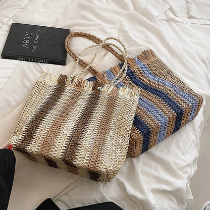 Coastal Stripe Tote