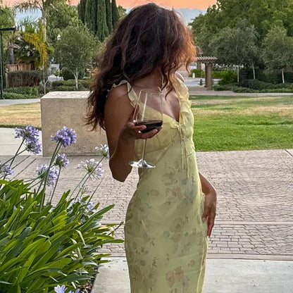 Amélie Floral Maxi Dress