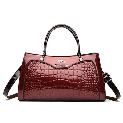 Seraphina Croc Tote