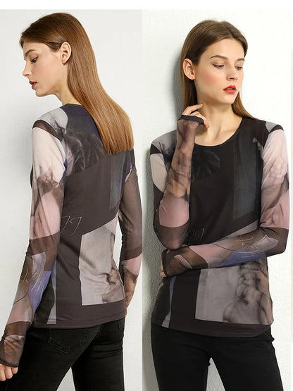 Elara Mesh Top