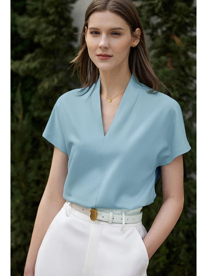 Clara Essential V-Neck Tee