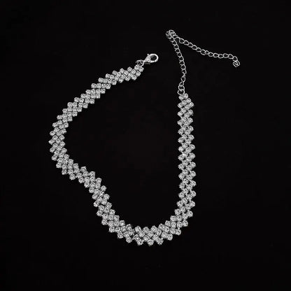Roselle Crystal Choker