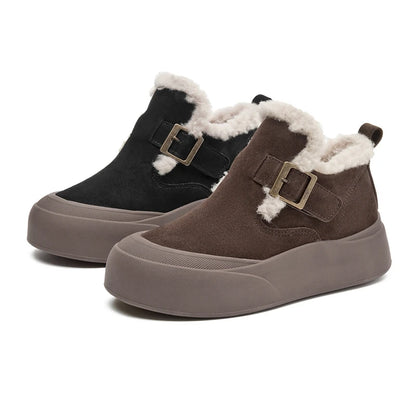 Elara Suede Snow Boots