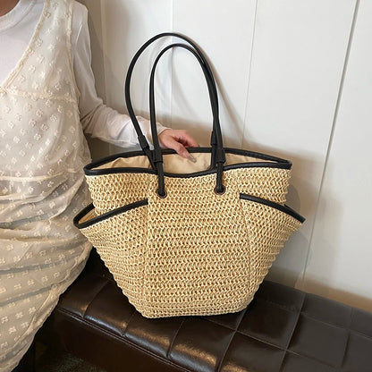 Soléa Straw Beach Tote