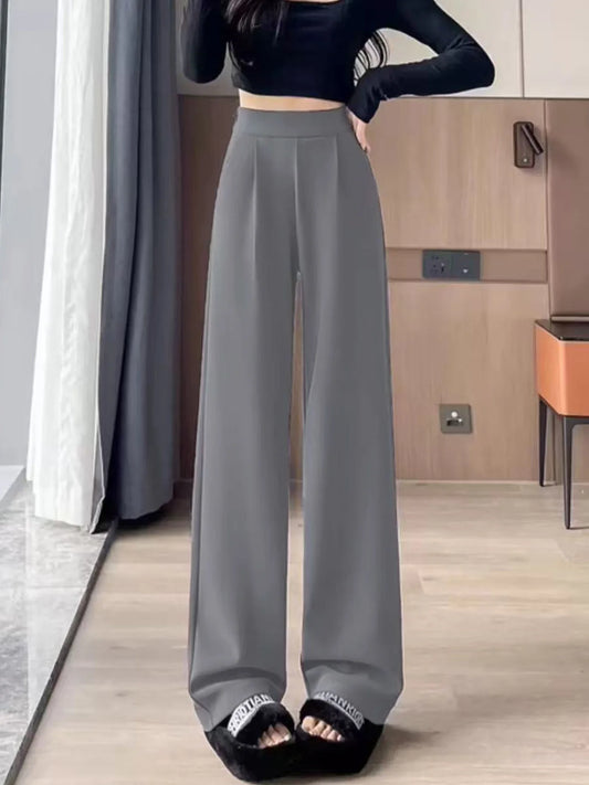 High Waist Wide-Leg Pants