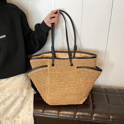 Soléa Straw Beach Tote