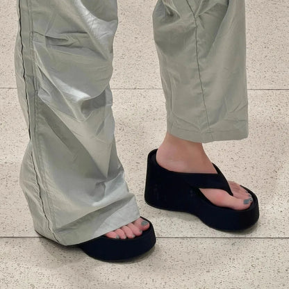 Elevé Wedge Flip Flops